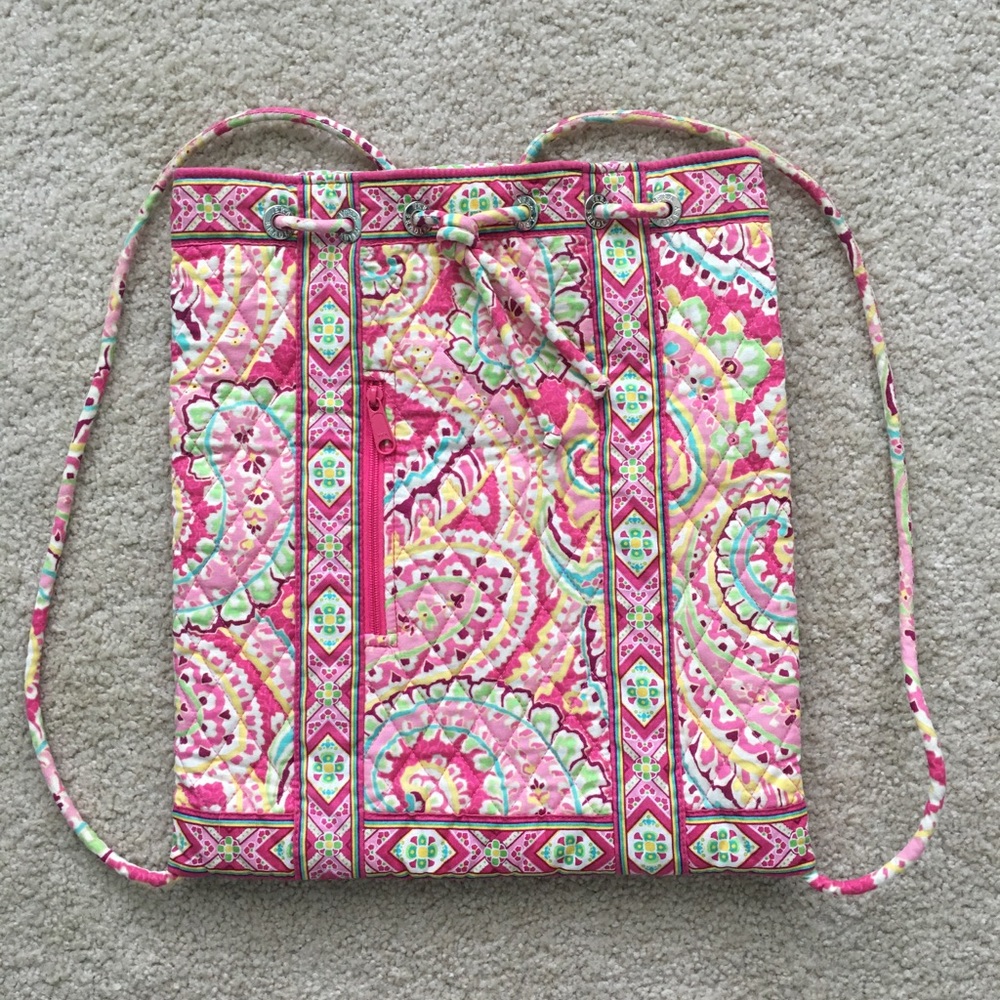 Vera Bradley drawstring backpack